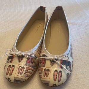 fsny ballet loafers - shoe print